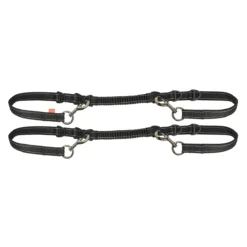 Bijzetteugels Imperial Riding IRHFlexi Zwart-zilver