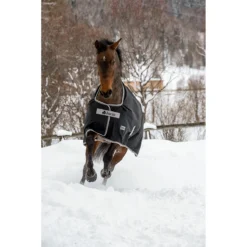 Deken Bucas Anniversary 200gr Zwart-zilver -Ruiter Hoek Verkoopwinkel deken bucas anniversary 200gr zwart zilver 1500x1500 133176