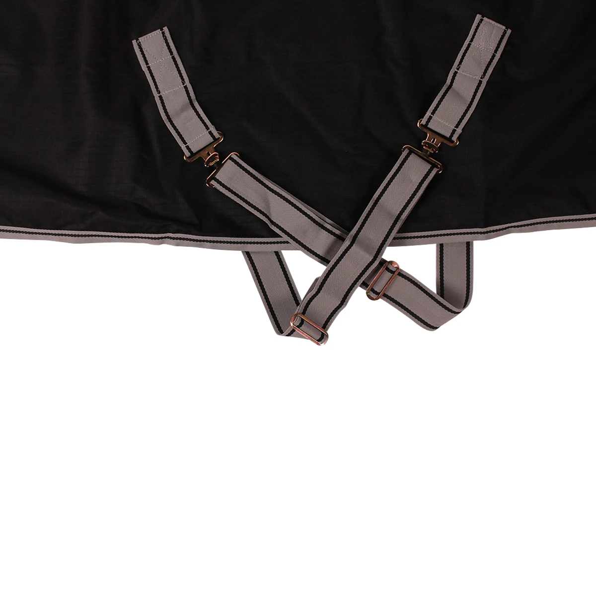 Deken Bucas Anniversary Turnout Stay-Dry 150gr Zwart-zilver 4 Deken Bucas Anniversary Turnout Stay-Dry 150gr Zwart-zilver - Afbeelding 2