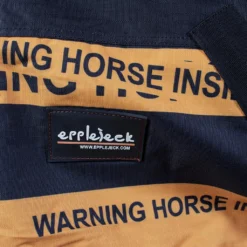 Deken Epplejeck Warning Horse 0gr Zwart-oranje -Ruiter Hoek Verkoopwinkel deken epplejeck warning horse 0gr zwart oranje 1500x1500 135885