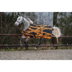 Deken Epplejeck Warning Horse 0gr Zwart-oranje -Ruiter Hoek Verkoopwinkel deken epplejeck warning horse 0gr zwart oranje 1500x1500 135889