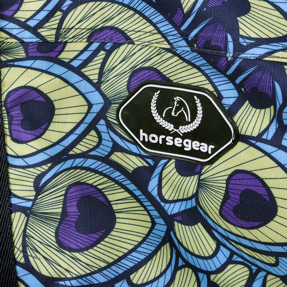 Deken Horsegear Peacock 100gr Multicolor 4 Deken Horsegear Peacock 100gr Multicolor - Afbeelding 2