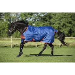 Deken Horseware Mio Turnout Medium 200gr Donkerblauw-rood -Ruiter Hoek Verkoopwinkel deken horseware mio turnout medium 200gr donkerblauw rood 1500x1500 116284