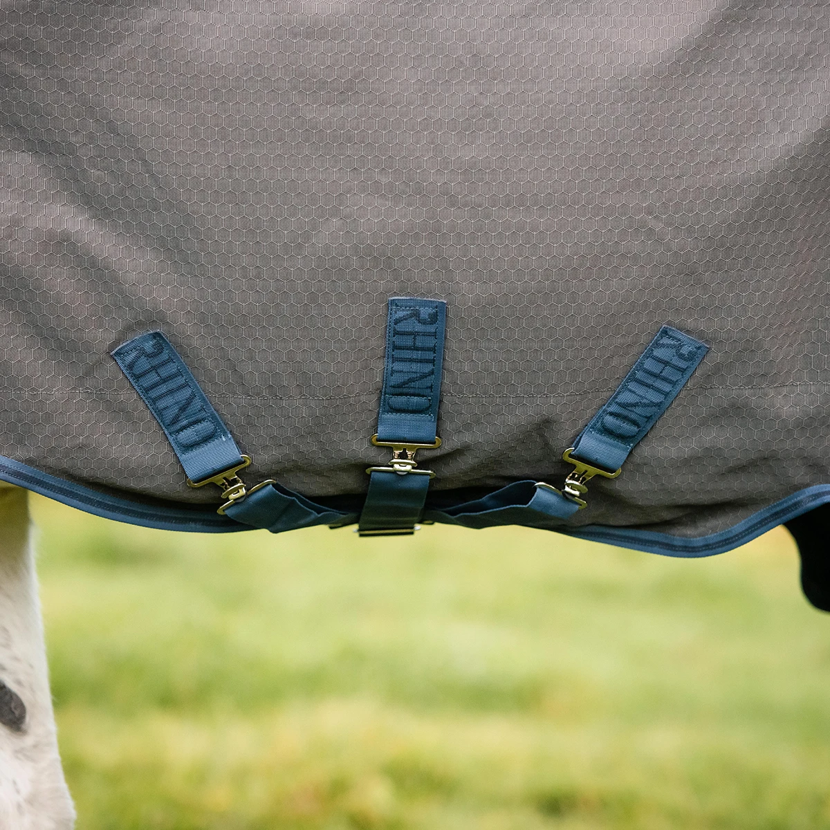 Deken Horseware Rhino Plus Hexstop Vari-Layer 250gr Grijs 6 Deken Horseware Rhino Plus Hexstop Vari-Layer 250gr Grijs - Afbeelding 4