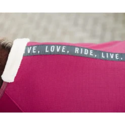 Deken QHP Coolmesh Astana Donkerrood -Ruiter Hoek Verkoopwinkel deken qhp coolmesh astana donkerrood 1500x1500 159263