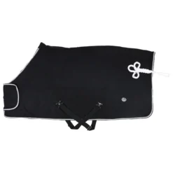 Deken QHP Eldorado Fleece Zwart