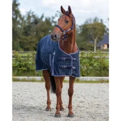 Deken QHP Turnout Luxe Fleece Donkerblauw -Ruiter Hoek Verkoopwinkel deken qhp turnout luxe fleece donkerblauw 1500x1500 151020