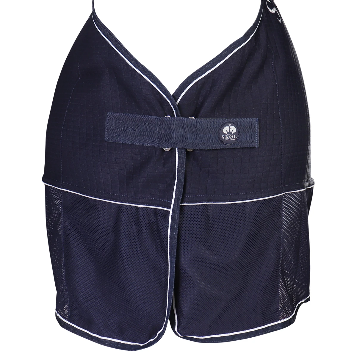 Deken SKØL Cooler Ebba Donkerblauw 4 Deken SKØL Cooler Ebba Donkerblauw - Afbeelding 2