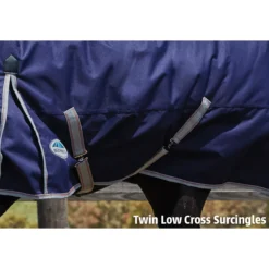 Deken WeatherBeeta ComFiTec Essential Combo 360gr Donkerblauw-zilver -Ruiter Hoek Verkoopwinkel deken weatherbeeta comfitec essential combo 360gr donkerblauw zilver 1500x1500 134775