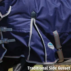 Deken WeatherBeeta ComFiTec Essential Combo Lite 0gr Donkerblauw-zilver -Ruiter Hoek Verkoopwinkel deken weatherbeeta comfitec essential combo lite 0gr donkerblauw zilver 1500x1500 134781