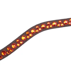 Frontriem QHP Eldorado Bruin-oranje -Ruiter Hoek Verkoopwinkel frontriem qhp eldorado bruin oranje 1500x1500 130627