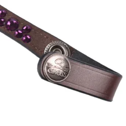 Frontriem QHP Eldorado Bruin-paars -Ruiter Hoek Verkoopwinkel frontriem qhp eldorado bruin paars 1500x1500 130635