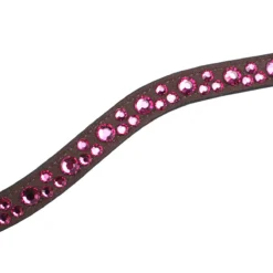 Frontriem QHP Eldorado Bruin-roze -Ruiter Hoek Verkoopwinkel frontriem qhp eldorado bruin roze 1500x1500 130631