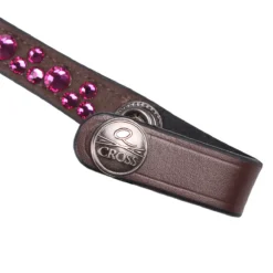 Frontriem QHP Eldorado Bruin-roze -Ruiter Hoek Verkoopwinkel frontriem qhp eldorado bruin roze 1500x1500 130632