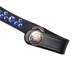 Frontriem QHP Eldorado Zwart-lichtblauw -Ruiter Hoek Verkoopwinkel frontriem qhp eldorado zwart lichtblauw 1500x1500 130594