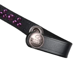 Frontriem QHP Eldorado Zwart-paars -Ruiter Hoek Verkoopwinkel frontriem qhp eldorado zwart paars 1500x1500 130604