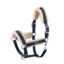 Halster Eskadron Platinum Faux Fur Donkerblauw