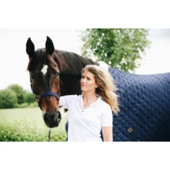 Halster Kentucky Gevlochten Donkerblauw -Ruiter Hoek Verkoopwinkel halster kentucky gevlochten donkerblauw 1500x1500 137550