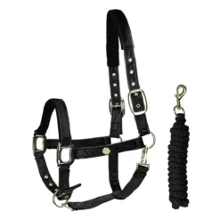 Halsterset SKØL Velvet Zwart