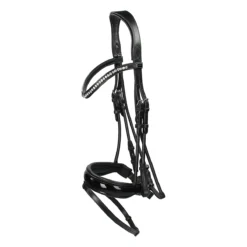 Hoofdstel Anky Anatomical Shaped Noseband Black-black