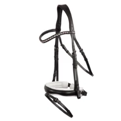 Hoofdstel Anky ATH16002 Zwart-wit