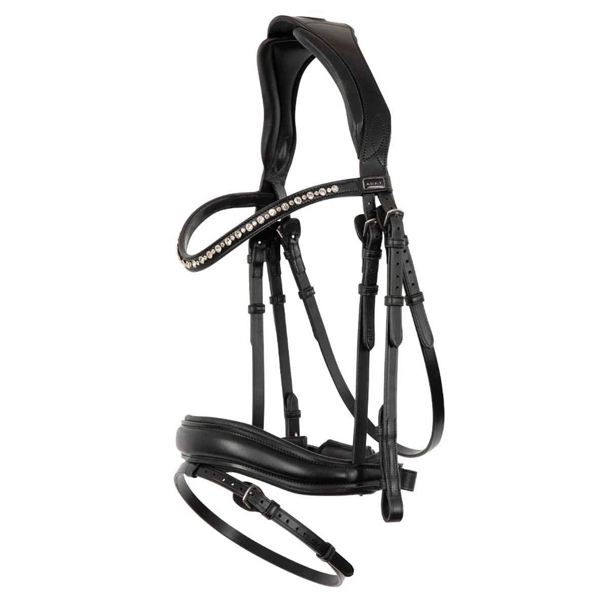 Hoofdstel Anky Comfort Fit Pullback Noseband Zwart 3 Hoofdstel Anky Comfort Fit Pullback Noseband Zwart