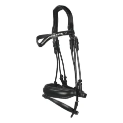 Hoofdstel Dy'on DRC Mat Black-black