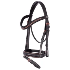 Hoofdstel Harry's Horse Diva Fuchsia Zwart