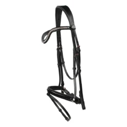 Hoofdstel QHP Amor Zwart-roze