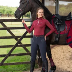 Hoofdstel QHP Chianti Zwart-rood -Ruiter Hoek Verkoopwinkel hoofdstel qhp chianti zwart rood 1500x1500 124754