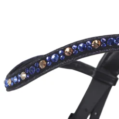 Hoofdstel QHP Orlando Black-blue -Ruiter Hoek Verkoopwinkel hoofdstel qhp orlando black blue 1500x1500 148530