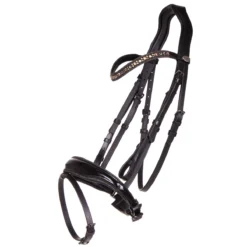 Hoofdstel QHP Orlando Zwart-groen