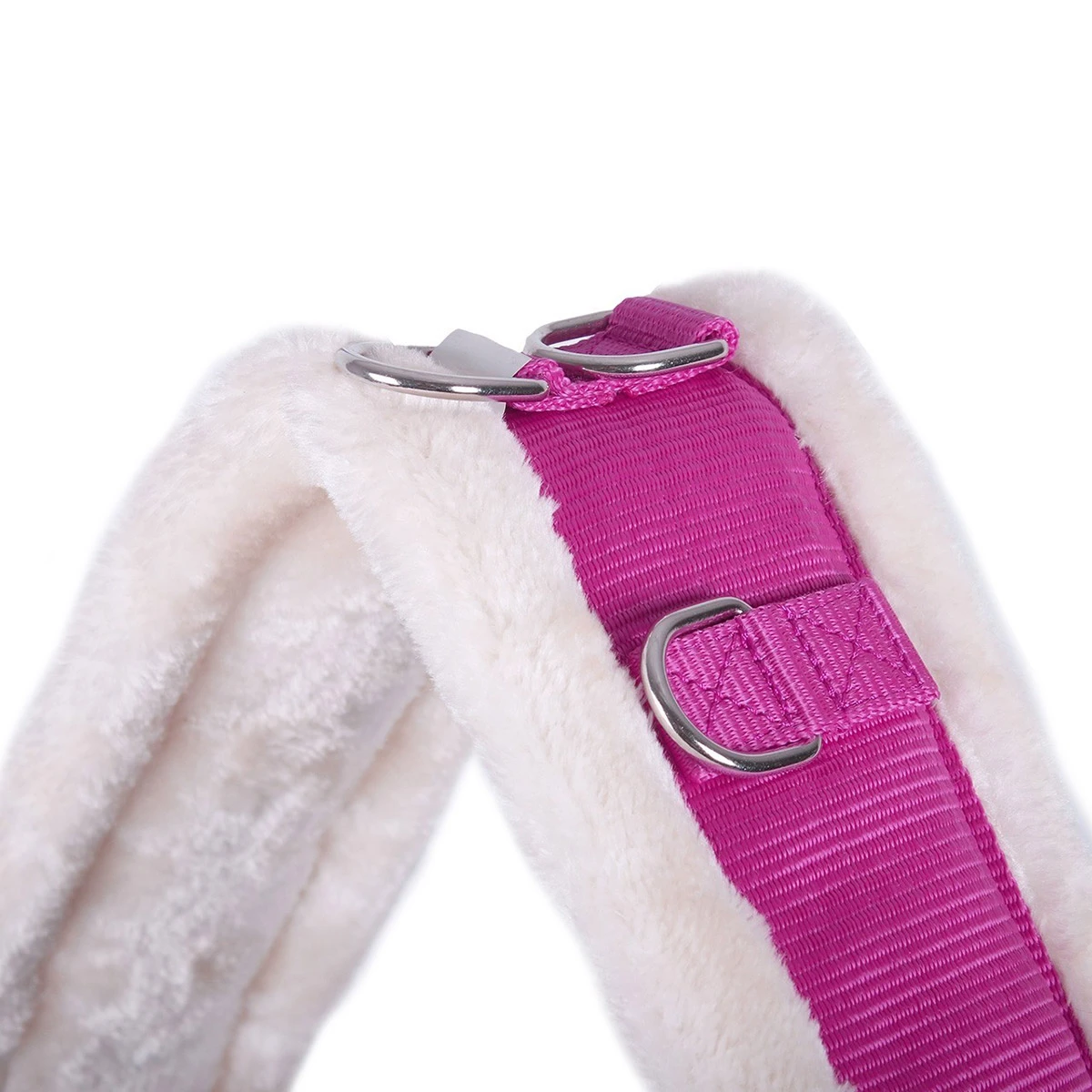 Longeersingel QHP Ontario Donkerroze 5 Longeersingel QHP Ontario Donkerroze - Afbeelding 3