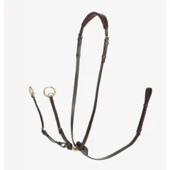 Martingaal LeMieux Kudos Running Middenbruin-goud