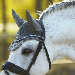 Oornetje Horsegear HGVelvet Dapple Grijs -Ruiter Hoek Verkoopwinkel oornetje horsegear hgvelvet dapple grijs 1500x1500 185466