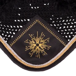 Oornetje QHP Celebrate Zwart -Ruiter Hoek Verkoopwinkel oornetje qhp celebrate zwart 1500x1500 169691