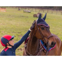 Oornetje QHP Eldorado Donkerblauw -Ruiter Hoek Verkoopwinkel oornetje qhp eldorado donkerblauw 1500x1500 117448