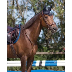 Oornetje QHP Florence Donkerblauw -Ruiter Hoek Verkoopwinkel oornetje qhp florence donkerblauw 1500x1500 125723