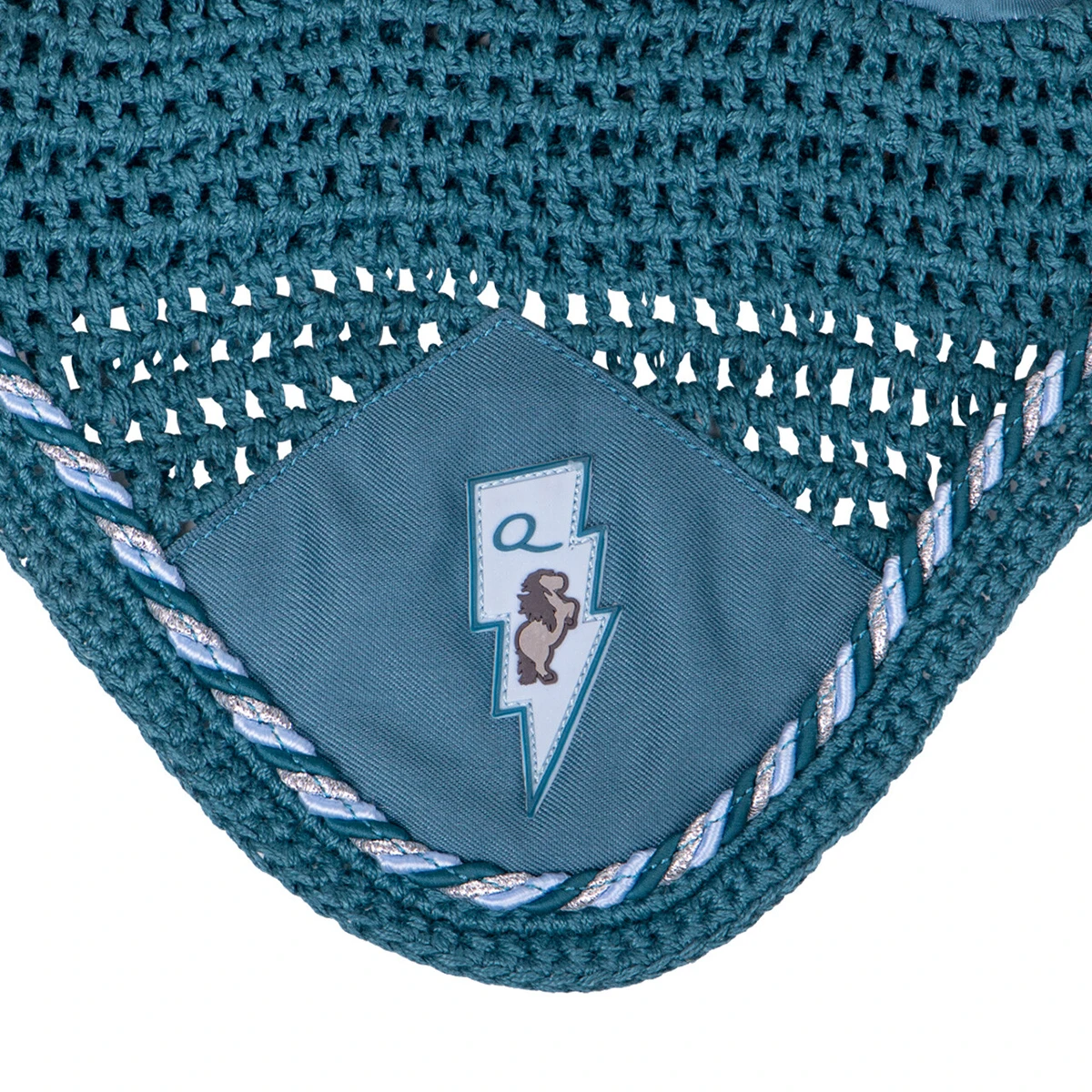 Oornetje QHP Thunderbolt Blauw 4 Oornetje QHP Thunderbolt Blauw - Afbeelding 2