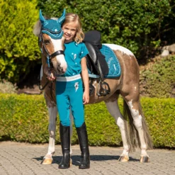 Oornetje QHP Thunderbolt Blauw 7 Oornetje QHP Thunderbolt Blauw -Ruiter Hoek Verkoopwinkel oornetje qhp thunderbolt blauw 1500x1500 185655