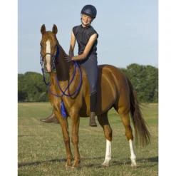 Touwhalster Combi QHP Liberty Middenblauw -Ruiter Hoek Verkoopwinkel touwhalster combi qhp liberty middenblauw 1500x1500 124655