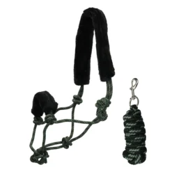 Touwhalsterset QHP Collection Zwart