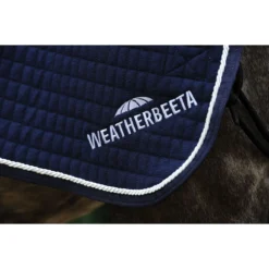 Uitrijdeken WeatherBeeta Thermocell Donkerblauw-wit -Ruiter Hoek Verkoopwinkel uitrijdeken weatherbeeta thermocell donkerblauw wit 1500x1500 135355