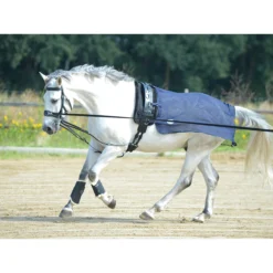 Vliegen Uitrijdeken Busse Longeer Donkerblauw -Ruiter Hoek Verkoopwinkel vliegen uitrijdeken busse longeer donkerblauw 1500x1500 125708