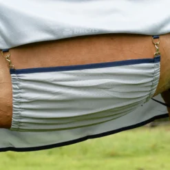 Vliegendeken Bucas Buzz-Off Full Neck Blauw -Ruiter Hoek Verkoopwinkel vliegendeken bucas buzz off full neck blauw 1500x1500 112363