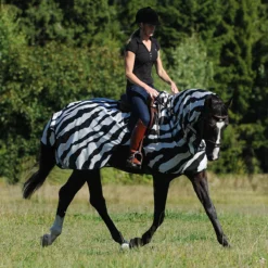 Vliegendeken Bucas Buzz Off Riding Zebra Zebra -Ruiter Hoek Verkoopwinkel vliegendeken bucas buzz off riding zebra zebra 1500x1500 123748