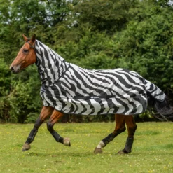 Vliegendeken Bucas Buzz-Off Zebra Full Neck Zebra -Ruiter Hoek Verkoopwinkel vliegendeken bucas buzz off zebra full neck zebra 1500x1500 112359