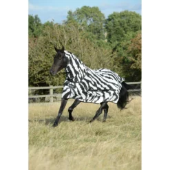 Vliegendeken Bucas Buzz-Off Zebra Full Neck Zebra -Ruiter Hoek Verkoopwinkel vliegendeken bucas buzz off zebra full neck zebra 1500x1500 156536