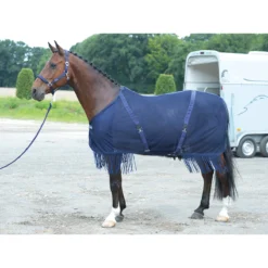 Vliegendeken Busse Fransen Donkerblauw -Ruiter Hoek Verkoopwinkel vliegendeken busse fransen donkerblauw 1500x1500 125702