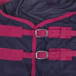 Vliegendeken Epplejeck Junior Full Neck Donkerblauw-roze -Ruiter Hoek Verkoopwinkel vliegendeken epplejeck junior full neck donkerblauw roze 1500x1500 98286
